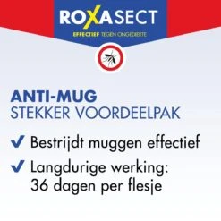 Roxasect Anti-Mug Muggenstekker - Voordeelverpakking - 2 Stuks -Tuinwerk Verkoop 1200x1200 1704