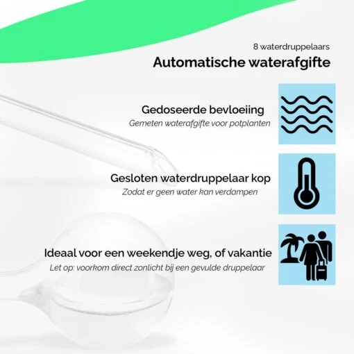 Waterdruppelaar Set Van 8 Stuks Voor Planten Transparant - Waterdruppelaar Voor Kamerplanten – Waterbol - Waterdruppelaar Voor Planten - Watergeefsysteem -Tuinwerk Verkoop 1200x1200 201