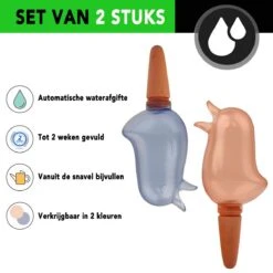 Waterdruppelaar Voor Planten 2 Stuks - Waterbol Kamerplanten - Automatisch Watergeefsysteem - Vogel - Roze -Tuinwerk Verkoop 1200x1200 310