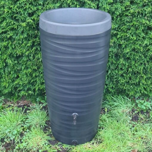 Regenton Wave - 240 Liter - Antraciet -Tuinwerk Verkoop 1200x1200 437