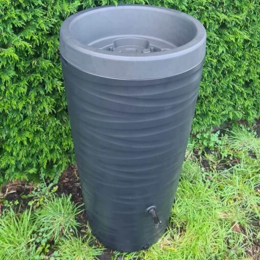 Regenton Wave - 240 Liter - Antraciet -Tuinwerk Verkoop 1200x1200 439