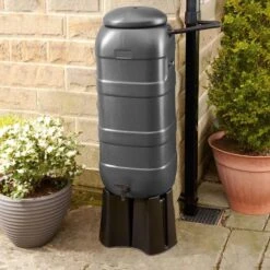 Harcostar Rainsaver Regenton 100 Liter | Plastic Regenwaterton Antraciet -Tuinwerk Verkoop 1200x1200 441