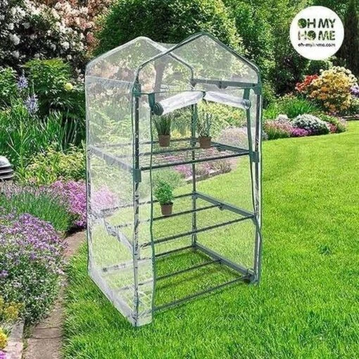 Pro Garden Kweekkas Groen 17-delig 90x50 Cm -Tuinwerk Verkoop 1200x1200 617