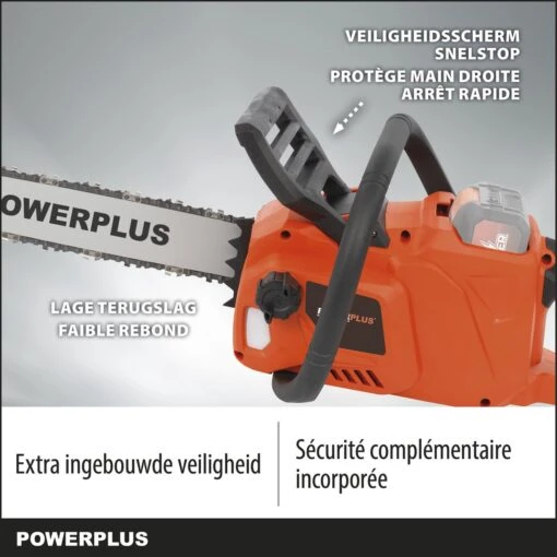 Powerplus Dual Power POWDPGSET33 Accu Kettingzaag - 40V - 30 Cm Zwaardlengte -2x20V Accu -1 X Lader -Tuinwerk Verkoop 1200x1200 841