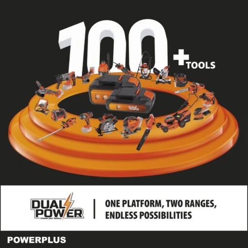 Powerplus Dual Power POWDPGSET33 Accu Kettingzaag - 40V - 30 Cm Zwaardlengte -2x20V Accu -1 X Lader -Tuinwerk Verkoop 1200x1200 843