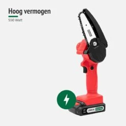 Mardin Mini Kettingzaag - Snoeizaag - Kettingzaag - Kettingzaag Electrisch Met 2 Accu - Inclusief Koffer - 1 Extra Accu - Rood -Tuinwerk Verkoop 1200x1200 871