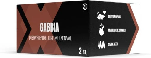 Set Van 2 Diervriendelijke Muizenval "Gabbia" - Inloopval - Muizenkooi - Ongedierteval - Ongediertebestrijding -Tuinwerk Verkoop