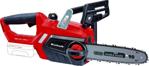 Einhell Accu Kettingzaag GE-LC 18 Li-Solo Power X-Change (Li-Ion, 18 V, 25 Cm Zwaardlengte, 23 Cm Snijlengte, Terugslagbescherming, Kettingvangbout, Zonder Accu En Lader) -Tuinwerk Verkoop 1200x531 1