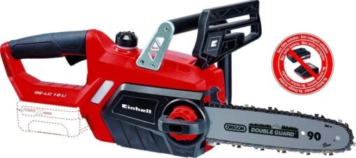 Einhell Accu Kettingzaag GE-LC 18 Li-Solo Power X-Change (Li-Ion, 18 V, 25 Cm Zwaardlengte, 23 Cm Snijlengte, Terugslagbescherming, Kettingvangbout, Zonder Accu En Lader) -Tuinwerk Verkoop