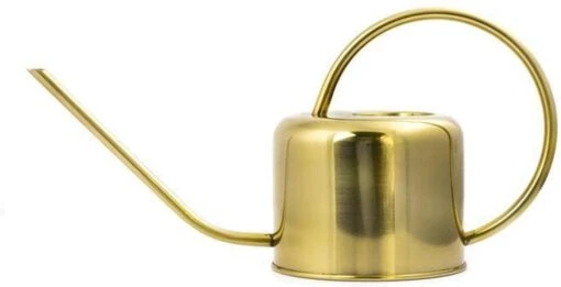 Gieter - Goud - 1 Liter - Retro - Gietertje - Kleine Gieter Voor Binnen En Buiten - 1 Liter - Plantengieter Tuingieter Bloemengieter Mini Klein Metaal Binnenplantjes Gietertjes Tuingieters Vintage Kamerplanten Buitengieter Binnenshuis -Tuinwerk Verkoop