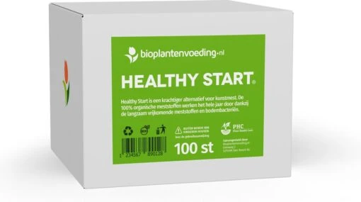 Healthy Start Tabletten - 100 Stuks - Zeer Krachtige Mestpillen Voor Elke Plant - 10 Gr - Perfect En Gezond Alternatief Voor Kunstmest - 100% Organisch -Tuinwerk Verkoop