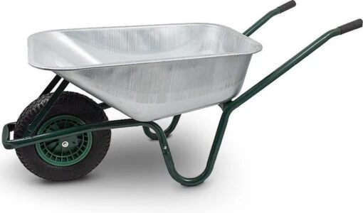 Merkloos Kruiwagen - 100L - 250KG -Tuinwerk Verkoop 1200x707 3