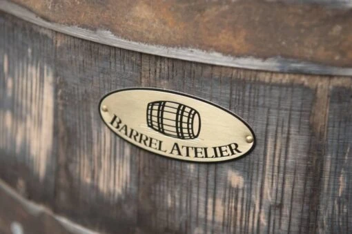 BarrelAtelier - Regenton Whisky Los Deksel, 190L, Gat Vulautomaat, Handvat, Messing Logo En Kraan / Best Verkochte Regenton 2021 /2022 !! -Tuinwerk Verkoop 1200x798 4