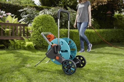 GARDENA - AquaRoll M CleverRoll Easy Slangenwagen - Maximaal 60 Meter - Inklapbare Zwengel -Tuinwerk Verkoop 1200x799 20