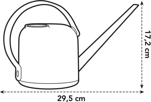 Elho B.for Soft Gieter 30 - Gieter Voor Binnenaccessoires - Ø 31.3 X H 0.0 Cm - Groen/Blad Groen -Tuinwerk Verkoop