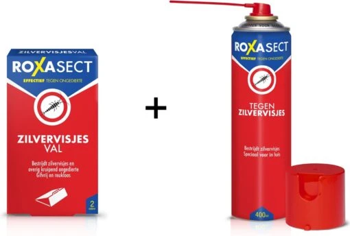 Roxasect Spray Tegen Zilvervisjes 400ml + Zilvervisjesval - Combipack -Tuinwerk Verkoop 1200x810 3