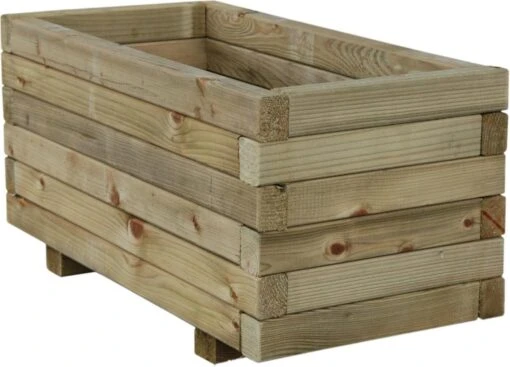 Intergard Houten Bloembakken Plantenbakken Rechthoek 80x40x35cm -Tuinwerk Verkoop 1200x864 1