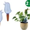 JS Drippy - Waterdruppelaars Set Van 2 Stuks - Druppelaar Vogel - Druppelsysteem Planten - Watergeefsysteem Kamerplanten - Waterbol - Blauw -Tuinwerk Verkoop 1200x904