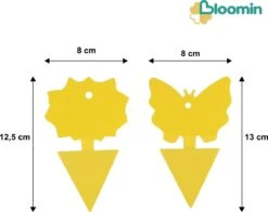 Bloomin Rouwvliegjes Bestrijden - Fruitvliegjes Vanger - Varenrouwmug Bestrijden - Vliegenvanger - Plak Klavertjes Tegen Rouwvliegen - Vangplaten - 12 Stuks -Tuinwerk Verkoop 1200x952