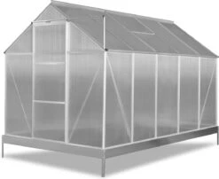 FUXTEC Tuinkas 5,9m² - Broeikas - Kweekkas - Hobbykas - Aluminium/holle Kamerplaat - FX-GWH159 -Tuinwerk Verkoop 1200x980 1