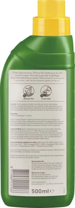 Pokon Groene Planten Voeding - 500ml - Plantenvoeding - 20ml Per 1L Water -Tuinwerk Verkoop 433x1200 2