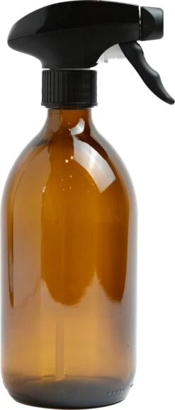 Groeikruid® Plantenspuit | 500 Ml Amber Glas | Met Zwarte Spraykop | Plantensproeier Binnen | Waterverstuiver | Verstuiver | Waterspuit -Tuinwerk Verkoop 513x1200