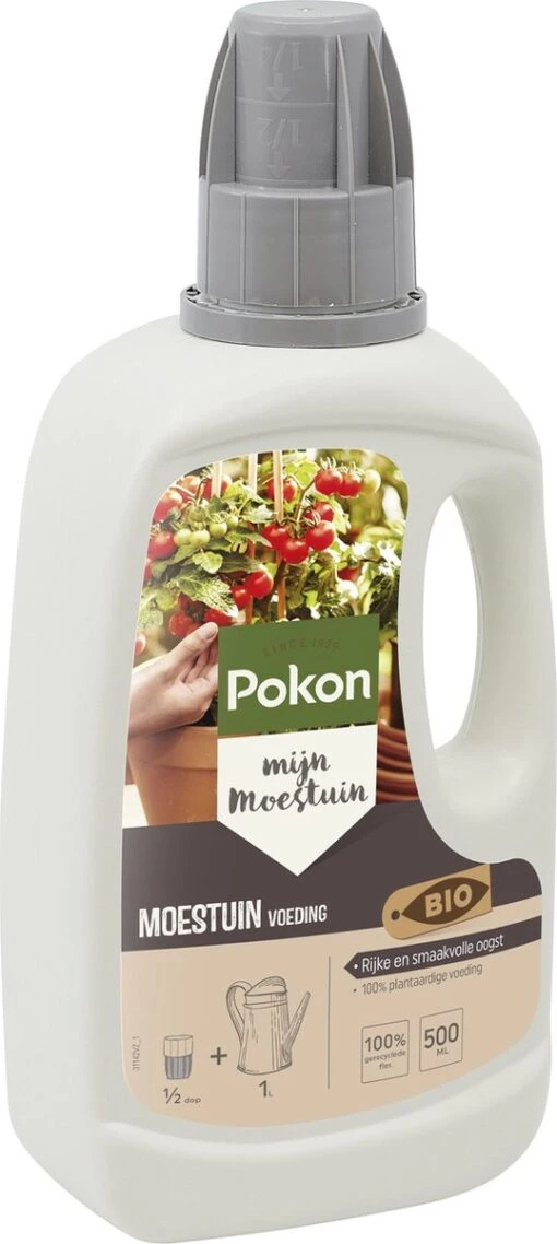 Pokon Bio Moestuinvoeding - 500ml - Plantenvoeding - 14ml Per 1l Water -Tuinwerk Verkoop 538x1200 1