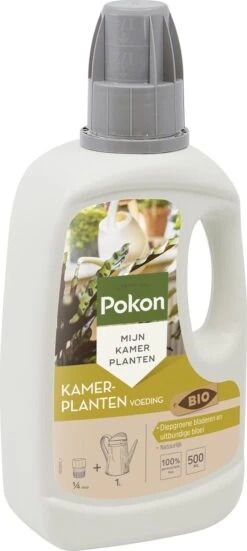 Pokon Bio Kamerplanten Voeding - 500ml - Plantenvoeding (bio) - 7ml Per 1L Water -Tuinwerk Verkoop 538x1200