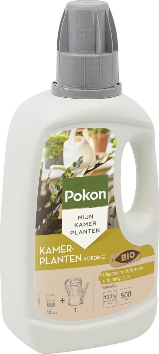 Pokon Bio Kamerplanten Voeding - 500ml - Plantenvoeding (bio) - 7ml Per 1L Water -Tuinwerk Verkoop