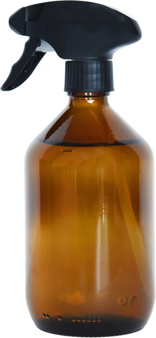 24DOTS Living Plantenspuit | 500 Ml Bruin Amber Glas | Plantensproeier | Plantenspuit Binnen | Waterverstuiver | Vernevelaar -Tuinwerk Verkoop