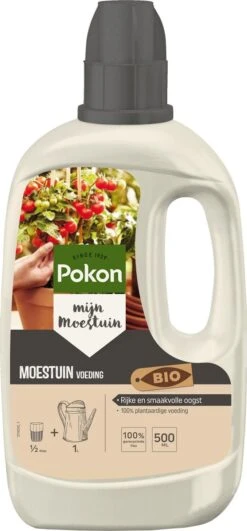 Pokon Bio Moestuinvoeding - 500ml - Plantenvoeding - 14ml Per 1l Water -Tuinwerk Verkoop 558x1200