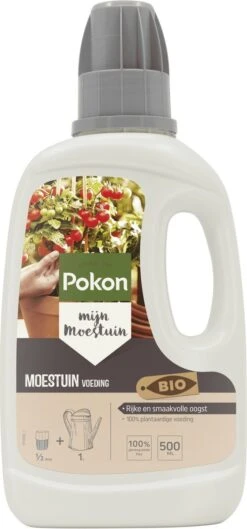 Pokon Bio Moestuinvoeding - 500ml - Plantenvoeding - 14ml Per 1l Water -Tuinwerk Verkoop 560x1200