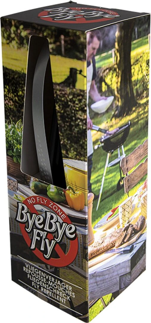 ByeByeFly - Vliegenverjager Voor Op Tafel - Vliegenvanger - Vliegenval - Tegen Vliegen - Vliegen Verjager - Zwart -Tuinwerk Verkoop 562x1200 3