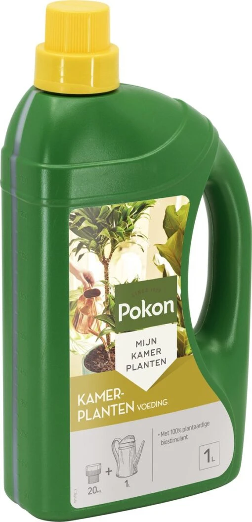 Pokon Kamerplanten Voeding - 1l - Plantenvoeding - 20ml Per 1L Water -Tuinwerk Verkoop