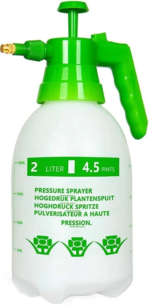 Drukspuit - Verstuiver - Plantenspuit - Plantensproeier - 2 Liter - Able & Borret -Tuinwerk Verkoop