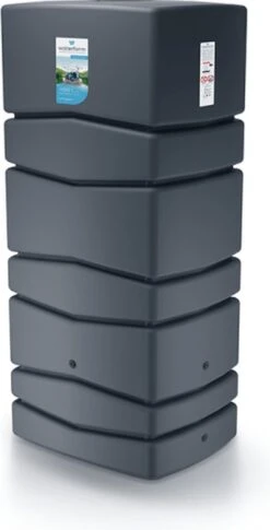 Prosperplast Regenton Aqua Tower 650 Liter - Antraciet -Tuinwerk Verkoop 611x1200 1