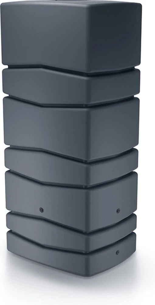 Prosperplast Regenton Aqua Tower 650 Liter - Antraciet -Tuinwerk Verkoop