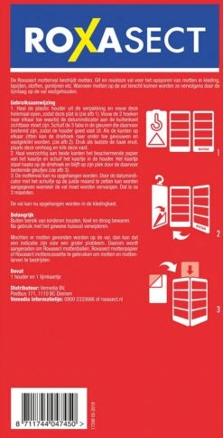 Roxasect Mottenval Pouch - Mottenbestrijding - Ongedierteval - 1 Stuks -Tuinwerk Verkoop 612x1200