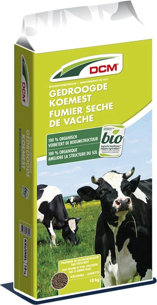 DCM Gedroogde Koemestkorrels 10 Kg -Tuinwerk Verkoop 620x1200 1