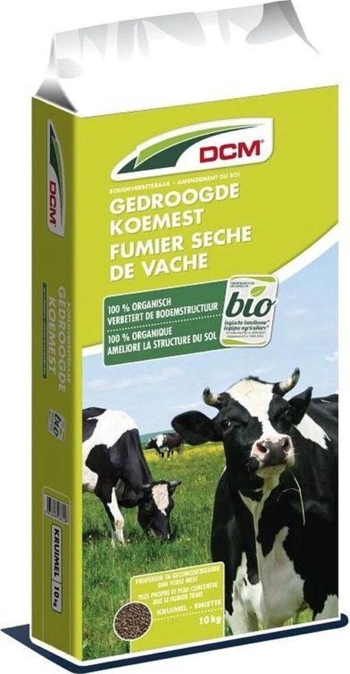 DCM Gedroogde Koemestkorrels 10 Kg -Tuinwerk Verkoop 623x1200 1