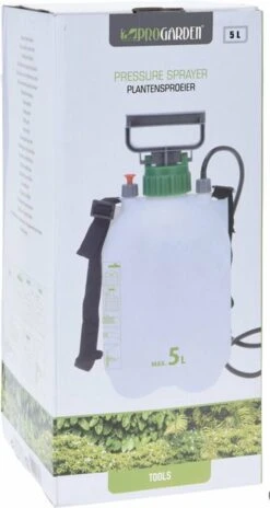 Merkloos Pro Garden Plantensproeier Drukspuit - 5 Liter - Inclusief Draagriem -Tuinwerk Verkoop 639x1200