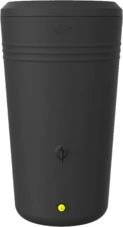 Elho Green Basics Regenton - Regenton - Living Black - Buiten - 200 Liter -Tuinwerk Verkoop 650x1200