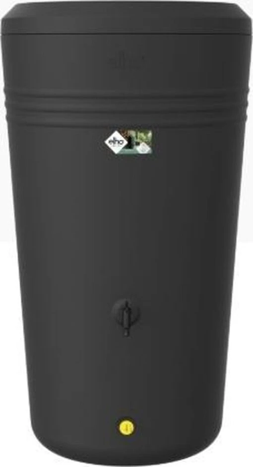 Elho Green Basics Regenton - Regenton - Living Black - Buiten - 200 Liter -Tuinwerk Verkoop 651x1200 1