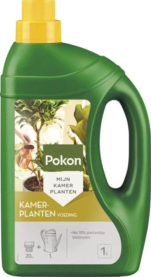 Pokon Kamerplanten Voeding - 1l - Plantenvoeding - 20ml Per 1L Water -Tuinwerk Verkoop