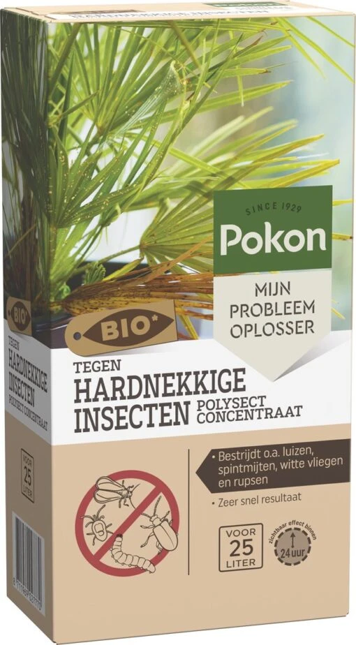 Pokon Bio Tegen Hardnekkige Insecten Concentraat - 175ml Voor 25 Liter - Zichtbaar Effect Binnen 24 Uur - Bestrijdt O.a. Luizen, Spintmijten, Witte Vliegen En Rupsen -Tuinwerk Verkoop 662x1200 1