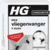 HGX Vliegenvanger - 4 Stuks - Bevat Geen Giftige Stoffen - Zeer Sterke Kleefband - Geurloos -Tuinwerk Verkoop 669x1200 1