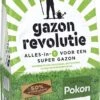 Pokon Gazon Revolutie - 4kg - Gazonmest / Graszaad / Bodemverbeteraar - Geschikt Voor 80m² - Binnen 15 Dagen Resultaat -Tuinwerk Verkoop 690x1200