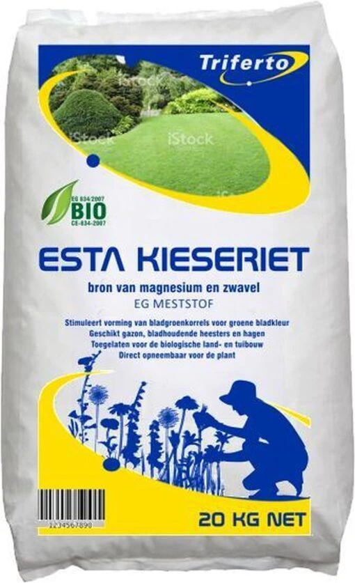 Triferto Esta Kieseriet - 25mgo - 25kg -Tuinwerk Verkoop