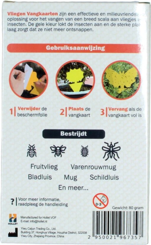 Bloomin Rouwvliegjes Bestrijden - Fruitvliegjes Vanger - Varenrouwmug Bestrijden - Vliegenvanger - Plak Klavertjes Tegen Rouwvliegen - Vangplaten - 12 Stuks -Tuinwerk Verkoop