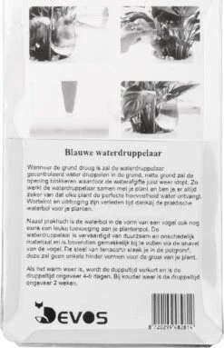 Waterdruppelaar Voor Planten 2 Stuks - Waterbol Kamerplanten - Automatisch Watergeefsysteem - Vogel - Blauw -Tuinwerk Verkoop 773x1200 1